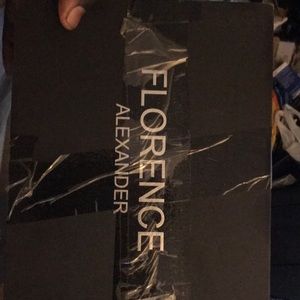 Florence Alexander lemon silk headscarf